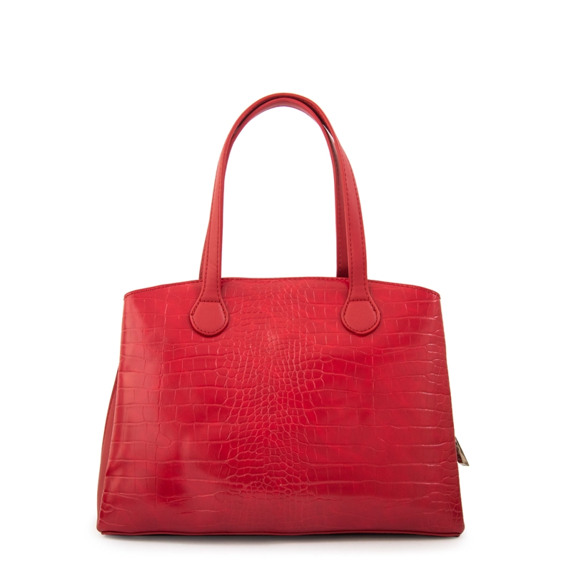 CARTERA TOTE FRANCINI MEDIANA ROJO - 3