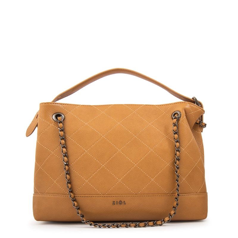 CARTERA TOTE LIAN CAMEL - 1