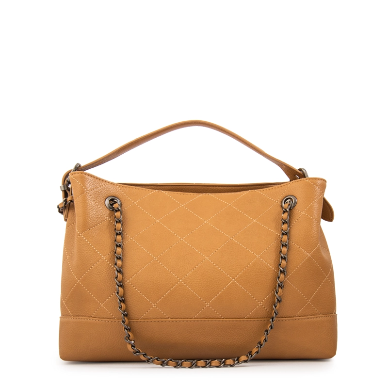 CARTERA TOTE LIAN CAMEL - 3