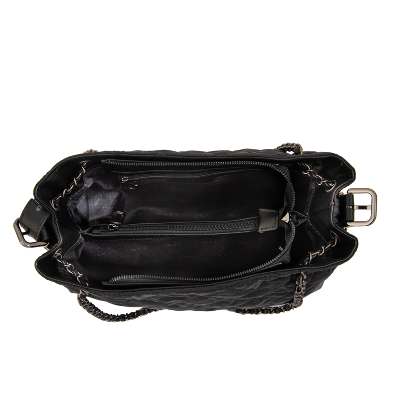 CARTERA TOTE LIAN NEGRO - 4