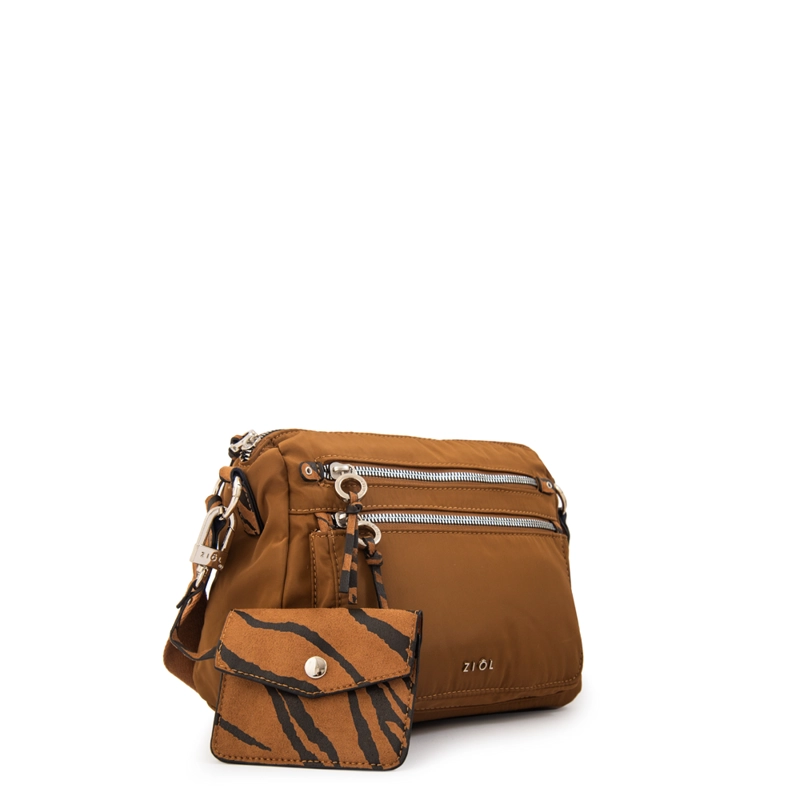 CARTERA BANDOLERA LULU CAMEL - 2