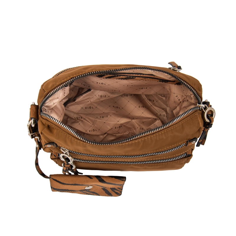 CARTERA BANDOLERA LULU CAMEL - 4