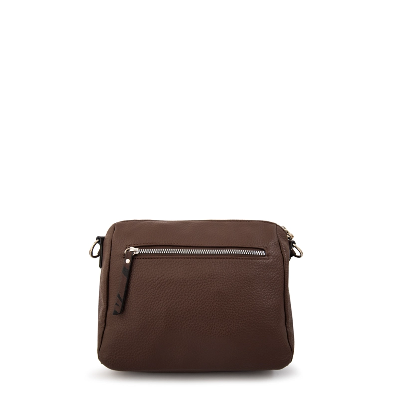 CARTERA BANDOLERA LULU CAFE  OSCURO - 3
