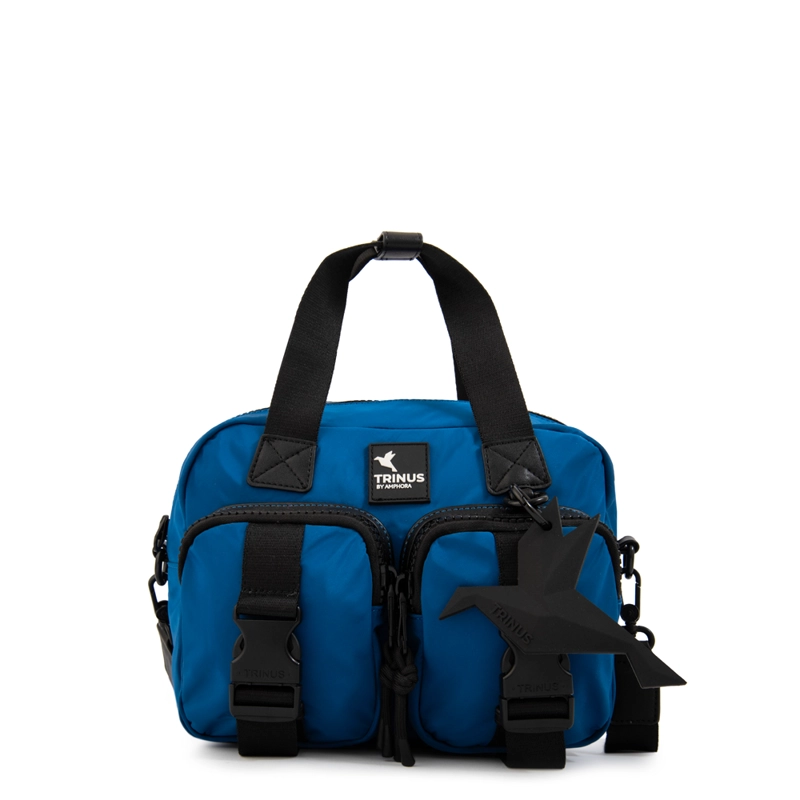 CARTERA BANDOLERA PATSY MEDIANA AZUL - 1