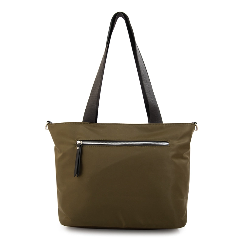 CARTERA TOTE COLLEGE GRANDE VERDE OLIVA - 3