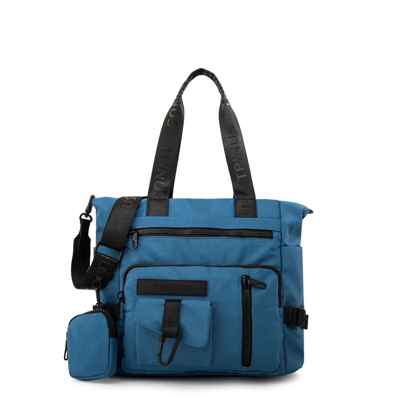 CARTERA TOTE REGINA GRANDE AZUL - 1
