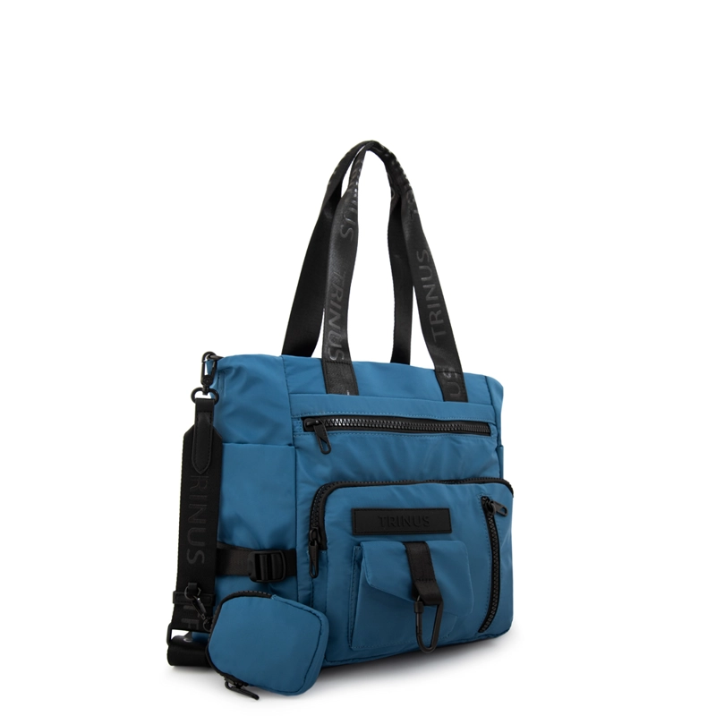 CARTERA TOTE REGINA GRANDE AZUL - 2