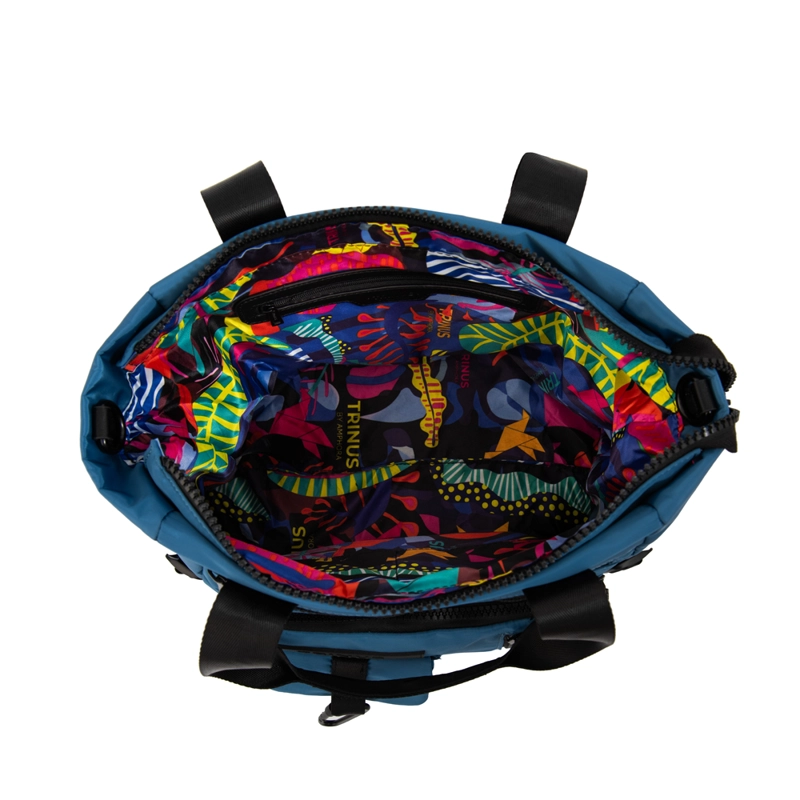 CARTERA TOTE REGINA GRANDE AZUL - 4