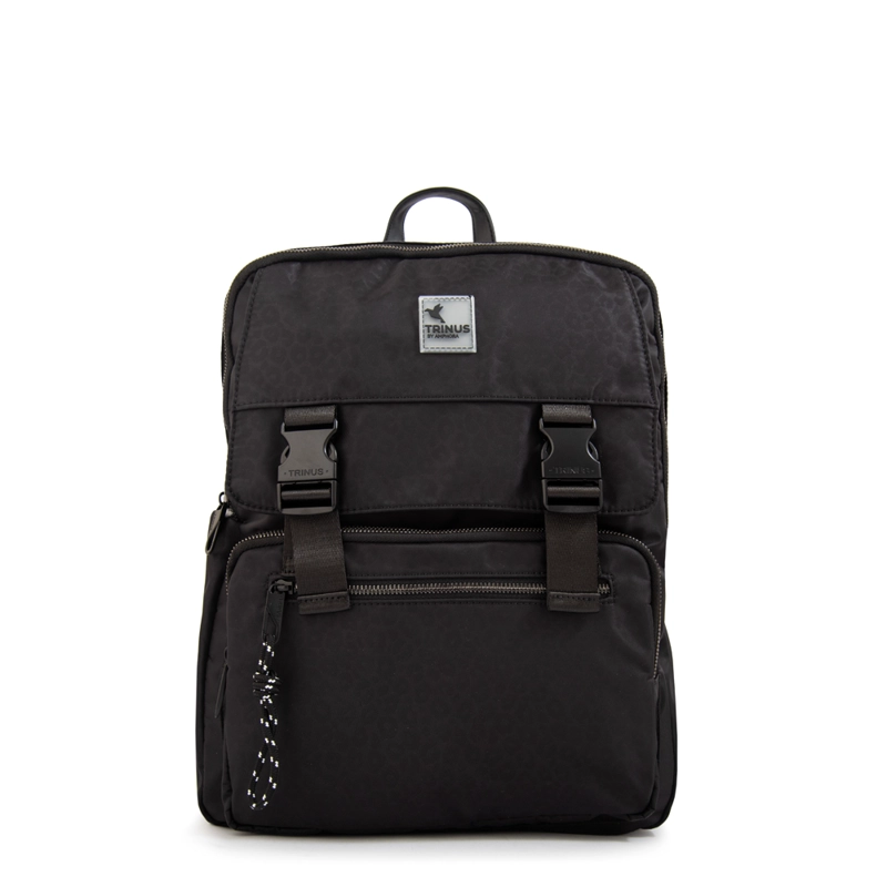 MOCHILA PORTA NOTEBOOK COLLEGE GRANDE NEGRO - 1