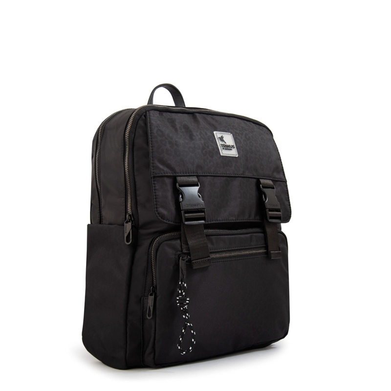 MOCHILA PORTA NOTEBOOK COLLEGE GRANDE NEGRO - 2