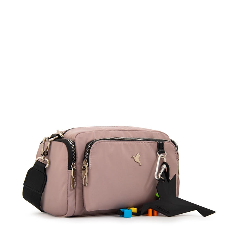 CARTERA BANDOLERA MELANIA MEDIANA ROSA VIEJO - 2