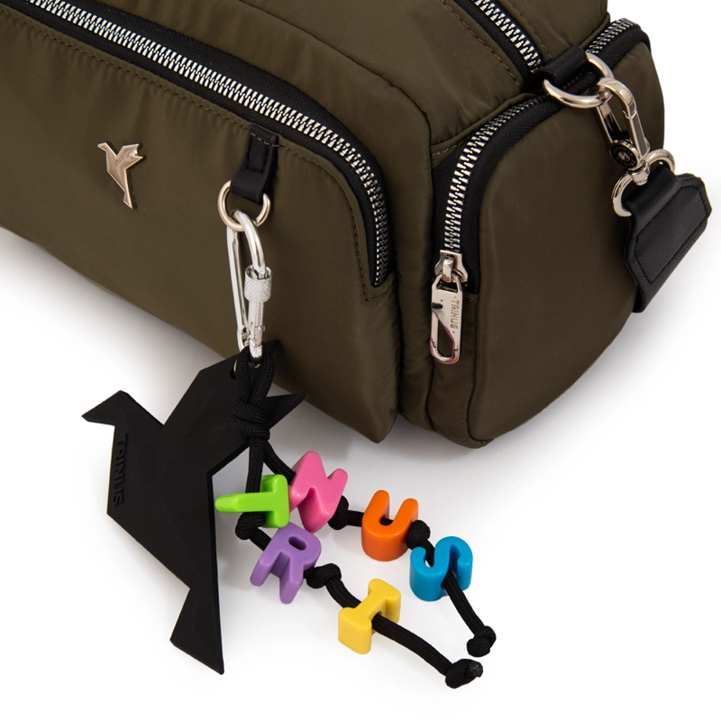 CARTERA BANDOLERA MELANIA MEDIANA VERDE OLIVA - 3
