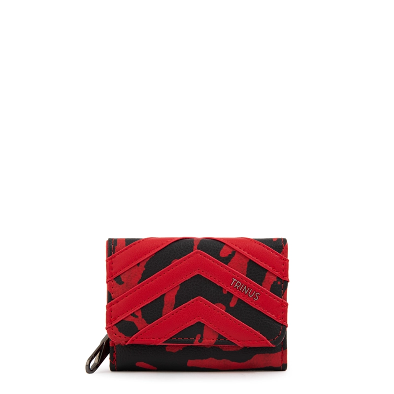 BILLETERA THIAN MEDIANA ROJO - 1