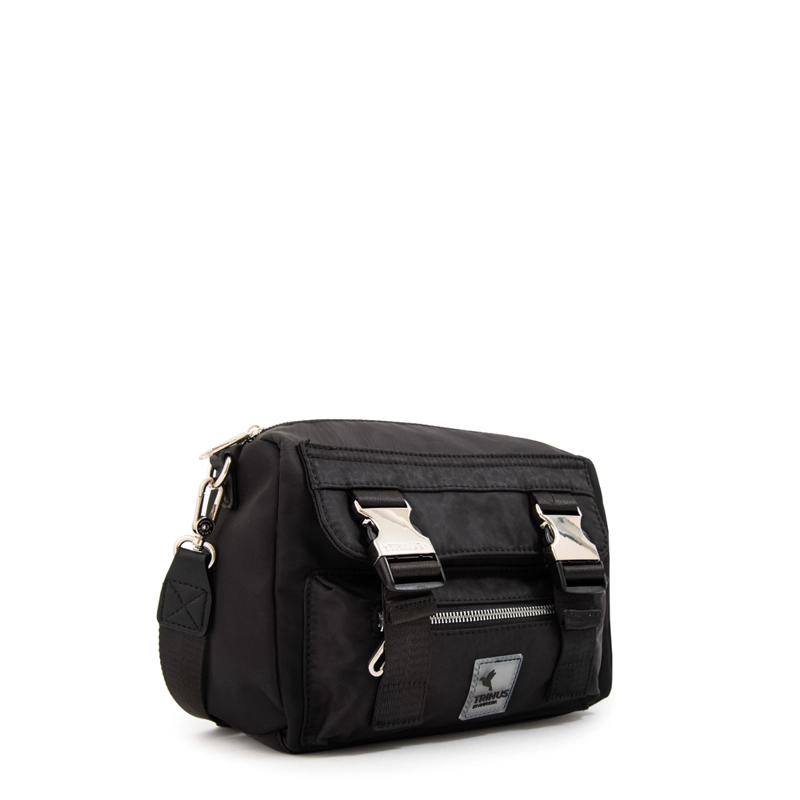 CARTERA BANDOLERA COLLEGE PEQUEÑA NEGRO - 2