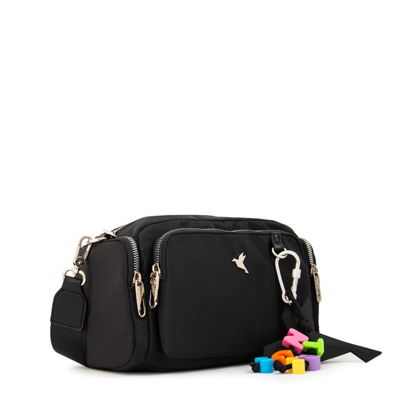 CARTERA BANDOLERA MELANIA MEDIANA NEGRO - 2