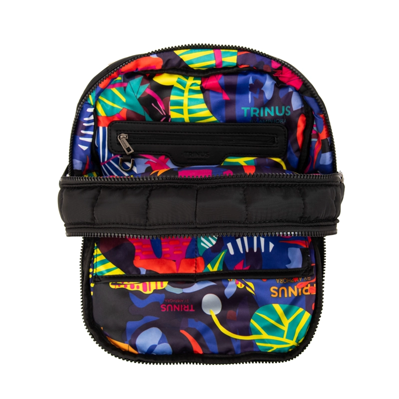 MOCHILA TIANA MEDIANA NEGRO - 5