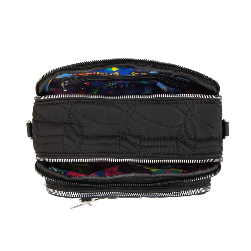 CARTERA BANDOLERA IVANCA PEQUEÑA NEGRO - 4