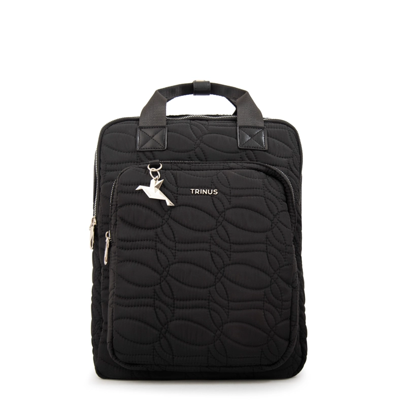 MOCHILA PORTA NOTEBOOK IVANCA GRANDE NEGRO - 1