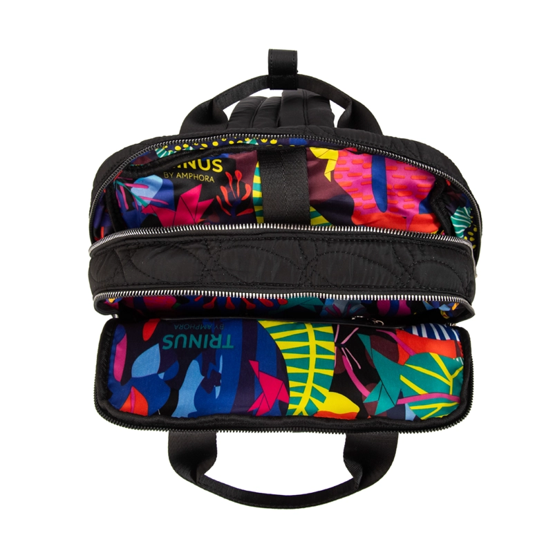 MOCHILA PORTA NOTEBOOK IVANCA GRANDE NEGRO - 4