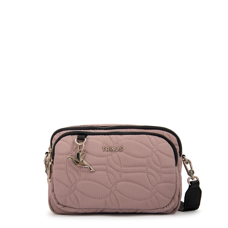 CARTERA BANDOLERA IVANCA PEQUEÑA ROSA VIEJO - 1