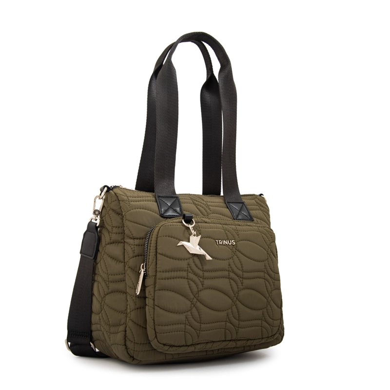 CARTERA TOTE IVANCA GRANDE VERDE OLIVA - 2