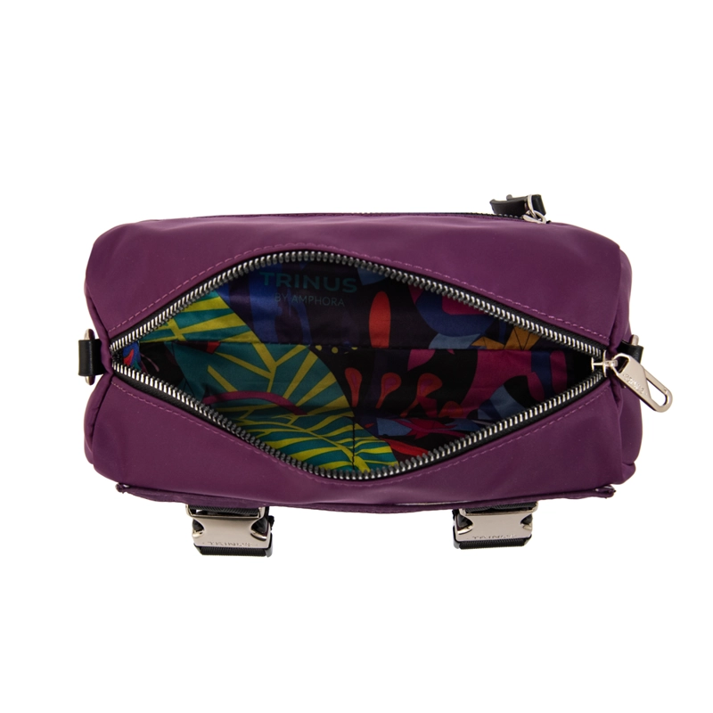 CARTERA BANDOLERA COLLEGE PEQUEÑA MORADO - 4