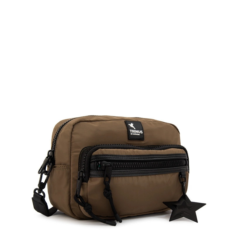 CARTERA BANDOLERA WHITNEY MEDIANA VERDE OLIVA - 2