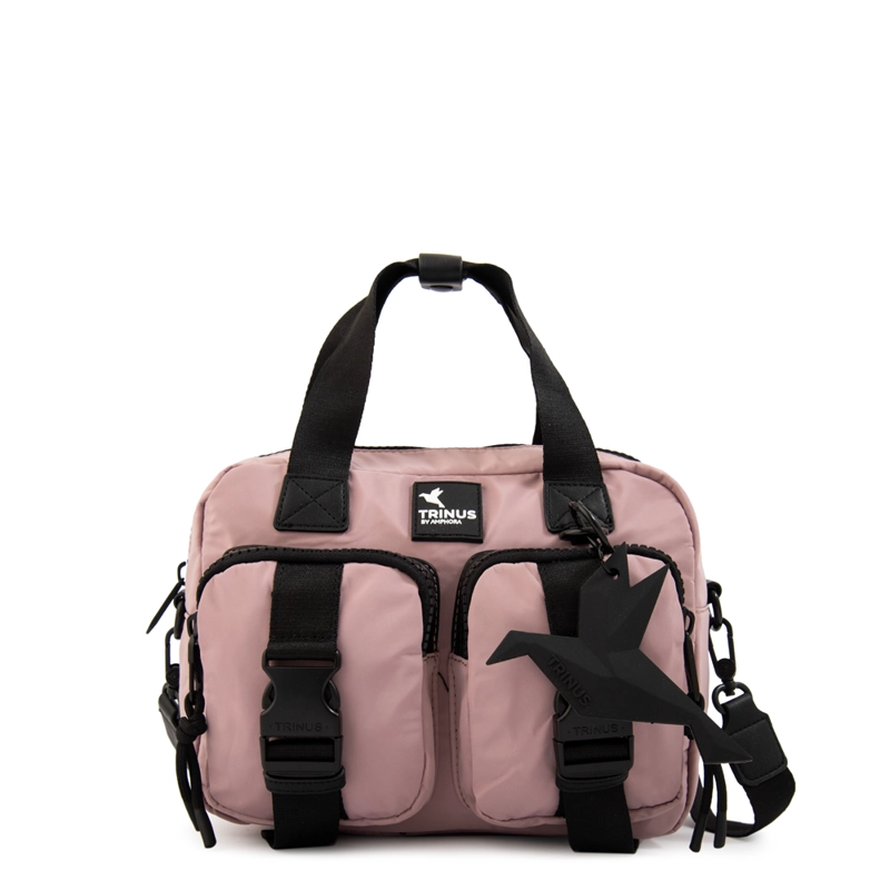 CARTERA BANDOLERA PATSY MEDIANA ROSA VIEJO - 1