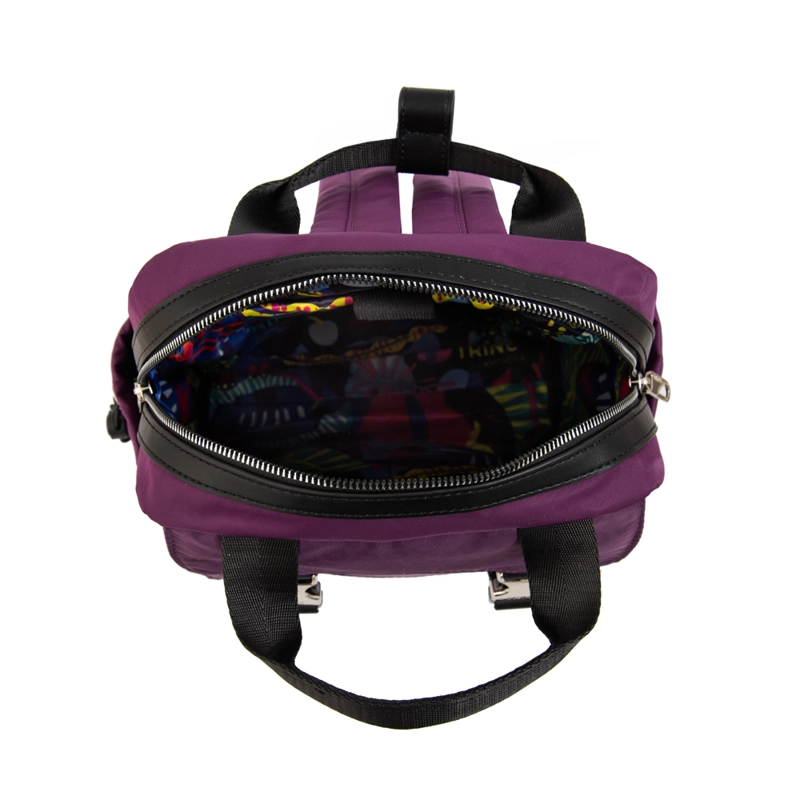 MOCHILA PORTA NOTEBOOK COLLEGE GRANDE MORADO - 4