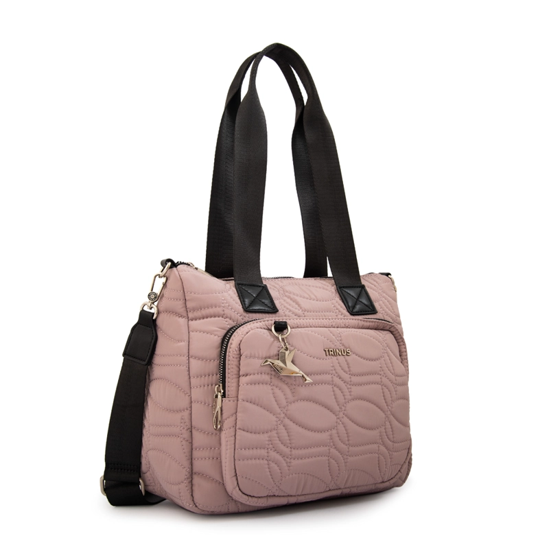CARTERA TOTE IVANCA GRANDE ROSA VIEJO - 2