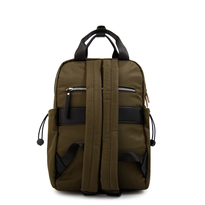 MOCHILA PORTA NOTEBOOK COLLEGE GRANDE VERDE OLIVA - 3