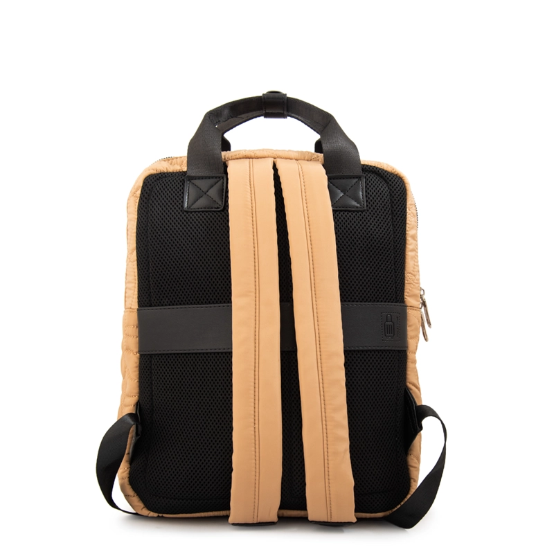 MOCHILA PORTA NOTEBOOK IVANCA GRANDE BEIGE OSCURO - 3