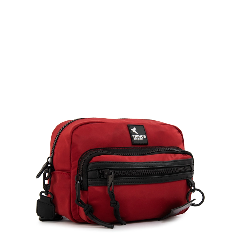CARTERA BANDOLERA WHITNEY MEDIANA ROJO - 2