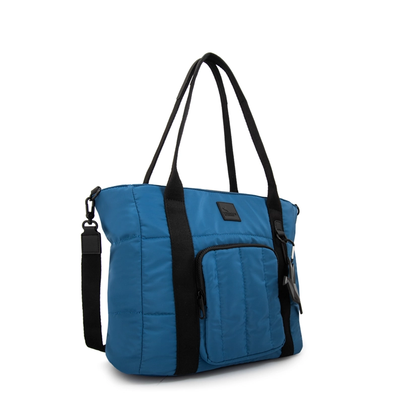 CARTERA TOTE PORTA NOTEBOOK FLORENCE MEDIANA DENIM - 2