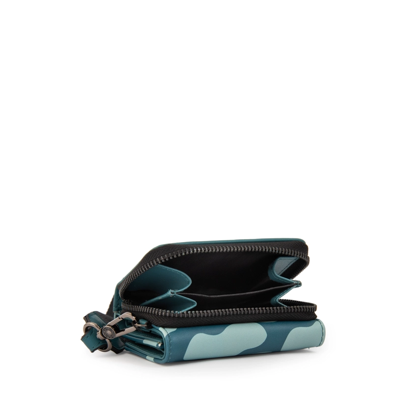 BILLETERA ZIGOR PEQUEÑA TURQUESA - 2