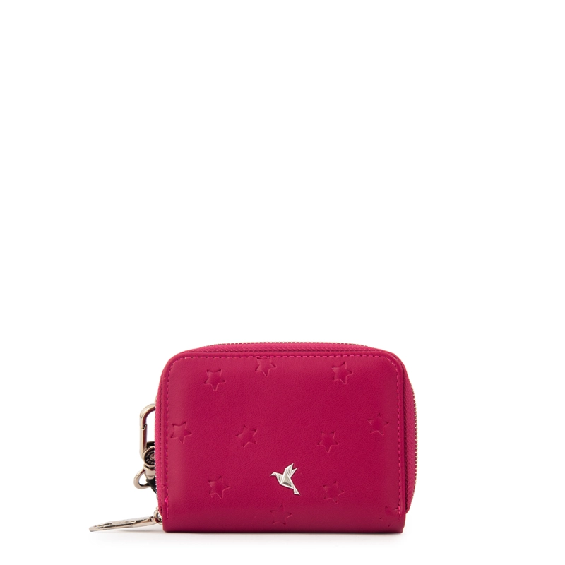 BILLETERA KAEL PEQUEÑA FUCSIA - 1