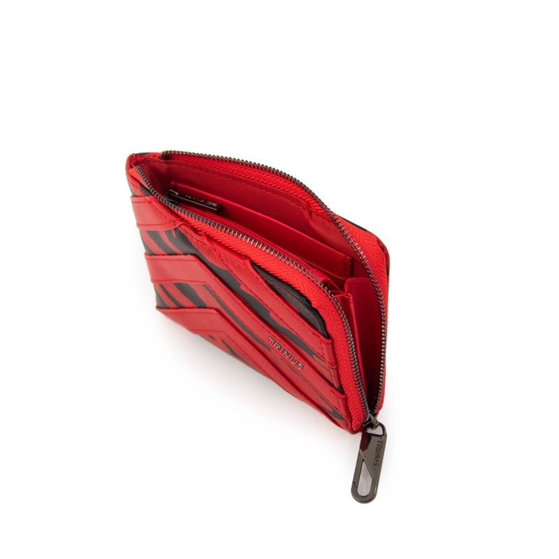 BILLETERA THIAN MEDIANA ROJO - 3