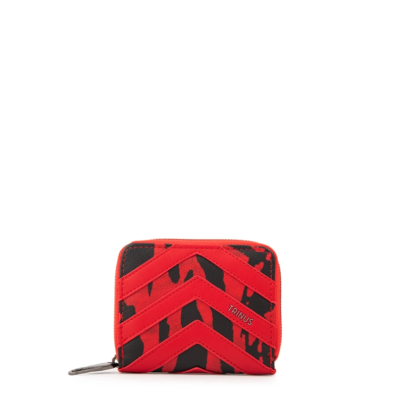 BILLETERA THIAN PEQUEÑA ROJO - 1
