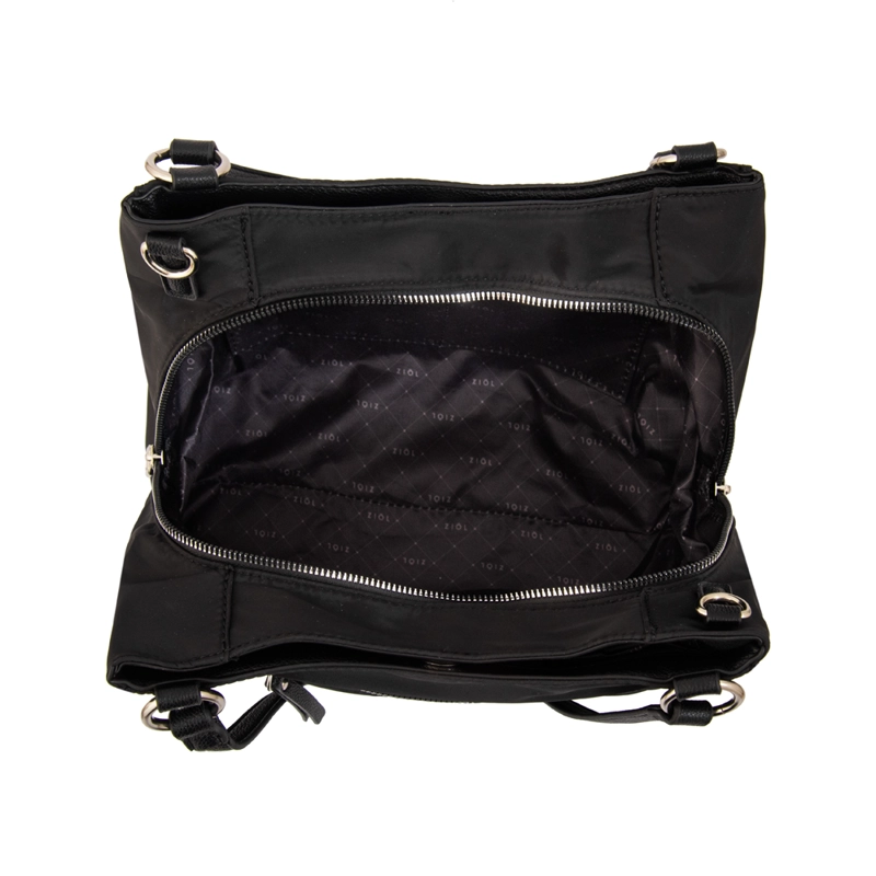 CARTERA TOTE TRES DIVISIONES MICHELLE NEGRO - 4