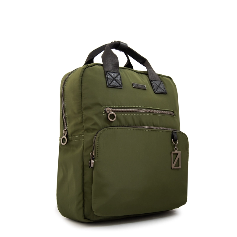 MOCHILA HELENA MEDIANA VERDE OLIVA - 2