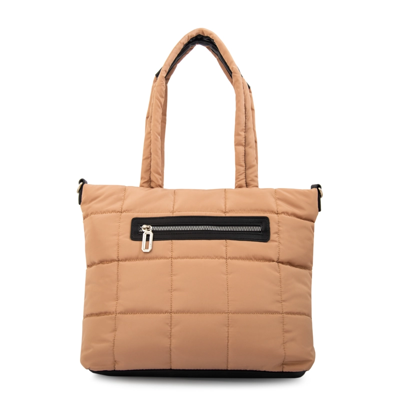 CARTERA TOTE NACHA MEDIANA BEIGE - 3