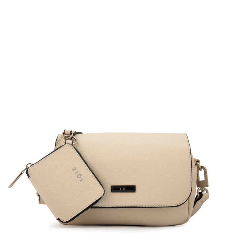 CARTERA BANDOLERA SUSANA PEQUEÑA BLANCO CRUDO - 1