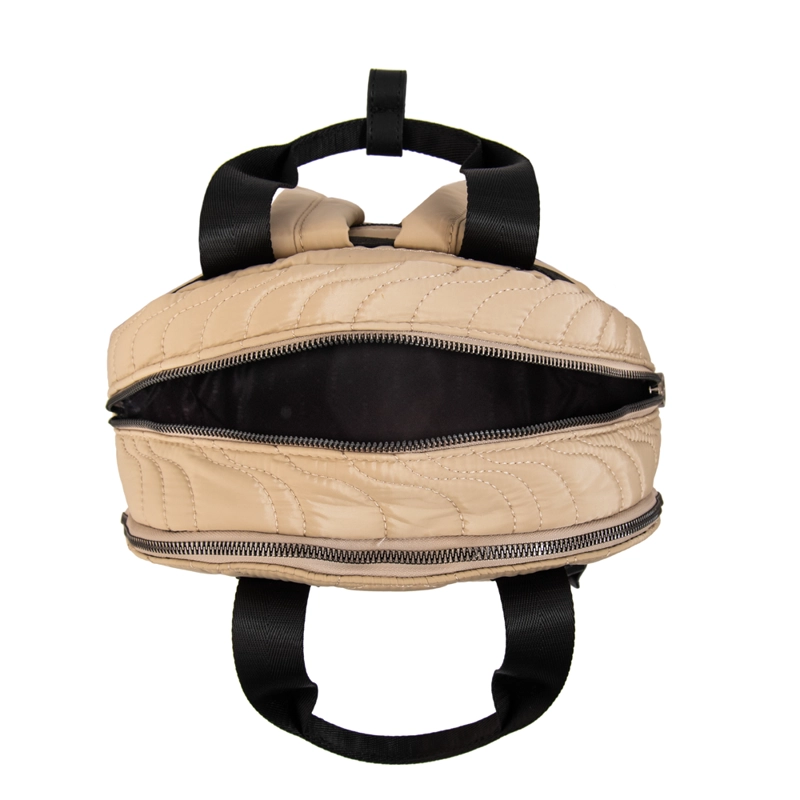 MOCHILA ABIGAIL MEDIANA BEIGE - 4