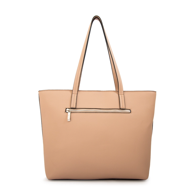 CARTERA TOTE BOTE IZADORA GRANDE BEIGE OSCURO - 3