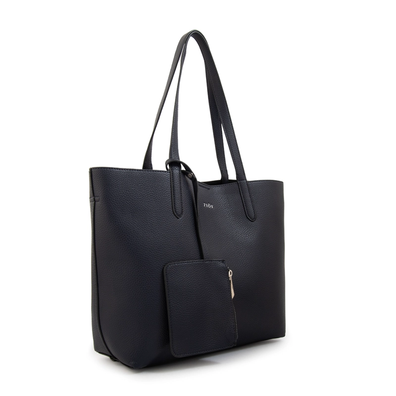 CARTERA TOTE BRUNILDA GRANDE AZUL OSCURO - 2