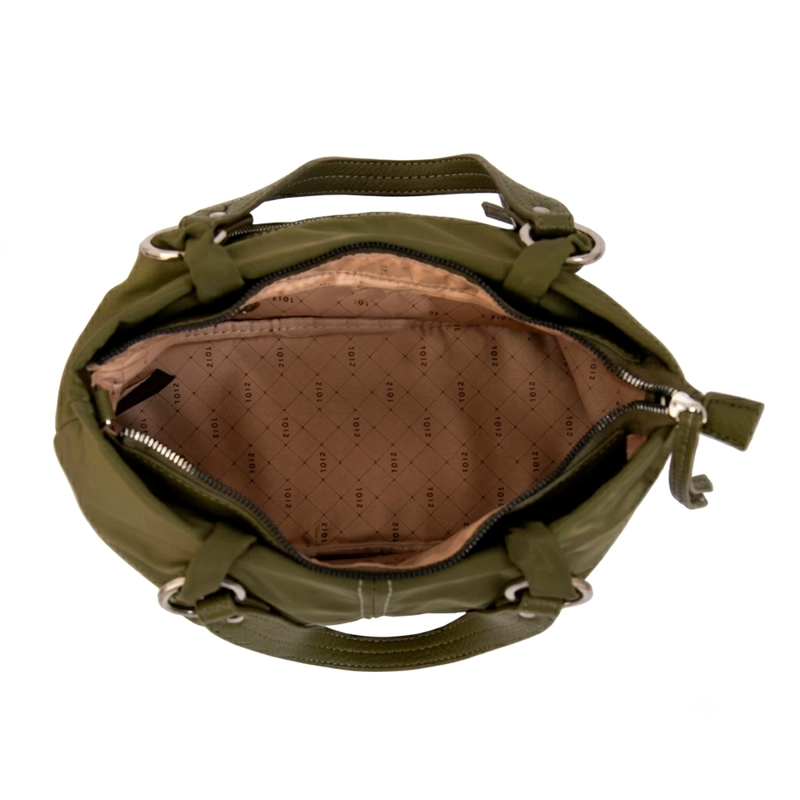 CARTERA TOTE JULI VERDE OLIVA - 4