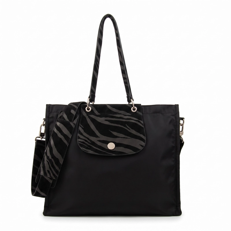 CARTERA TOTE PORTA NOTEBOOK SIMONETA NEGRO - 1