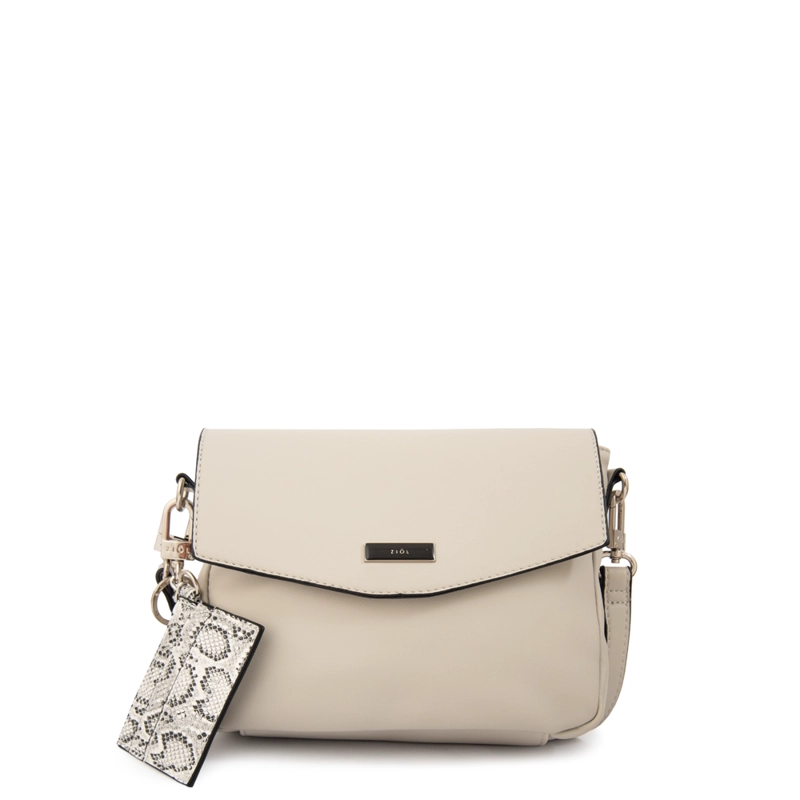 CARTERA BANDOLERA RAQUEL GRIS - 1
