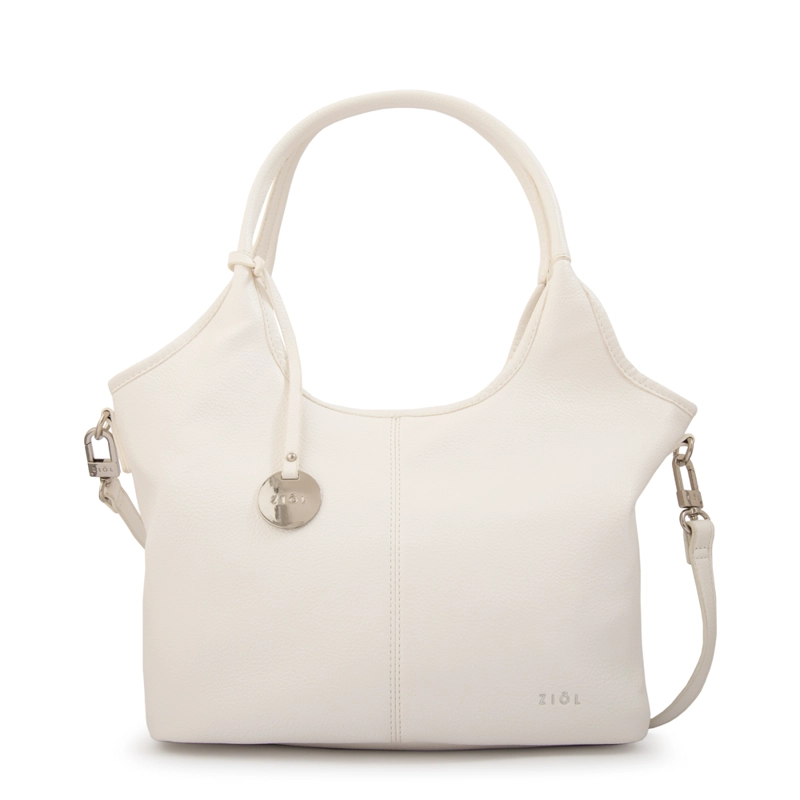 CARTERA TOTE NOELIA GRANDE BLANCO - 1