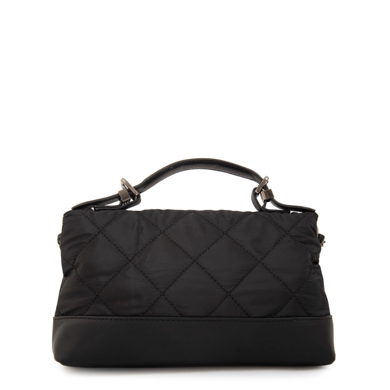 CARTERA BANDOLERA CON TAPA LIAN NEGRO - 3